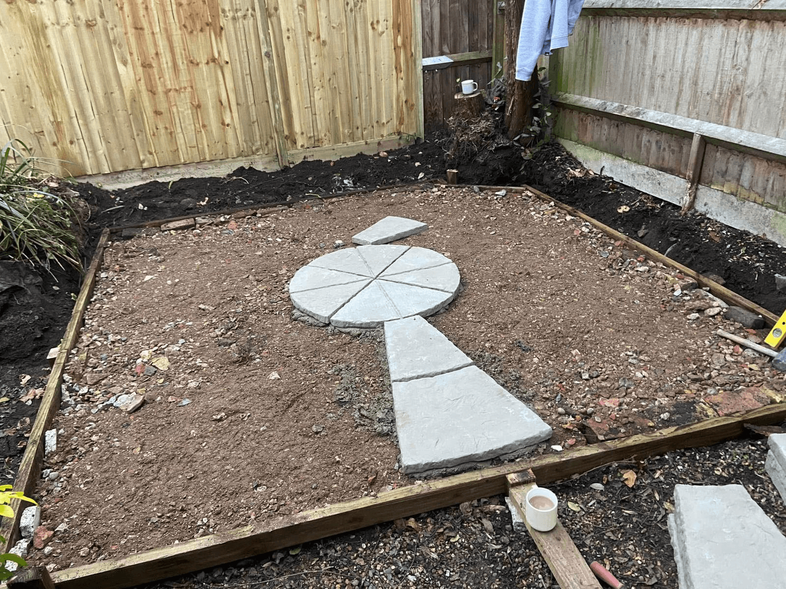 Garden and landscaping work