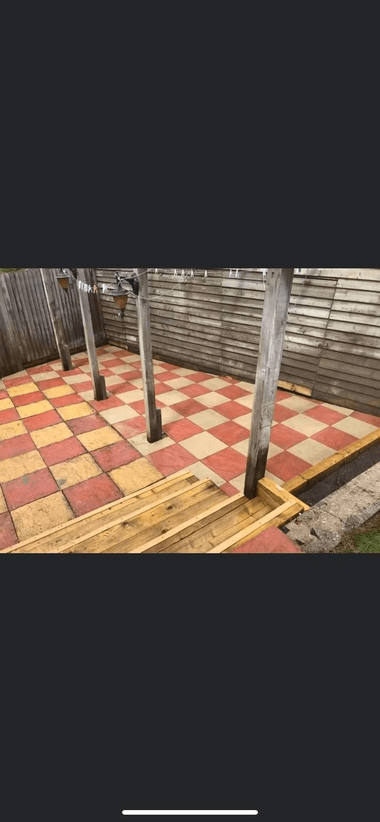 Completed outdoor project