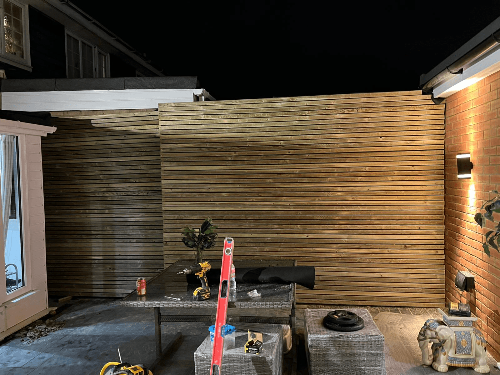 Landscaping project