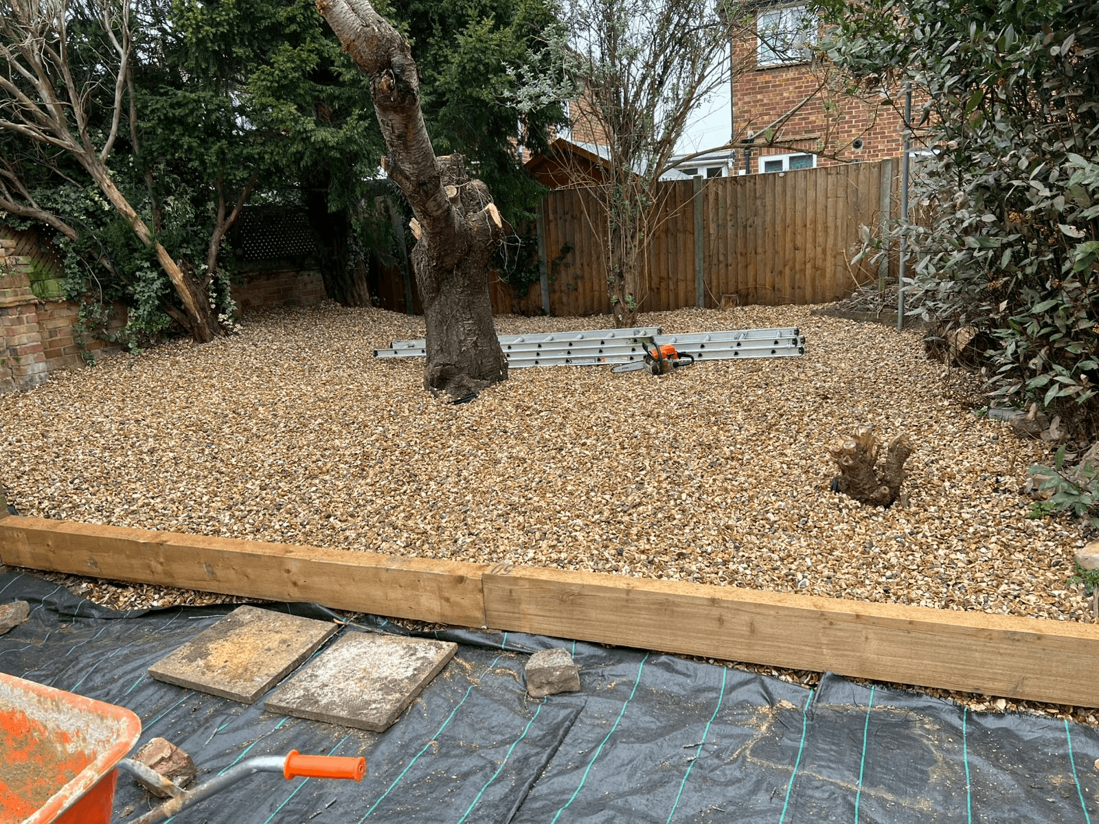 Landscaping and groundwork