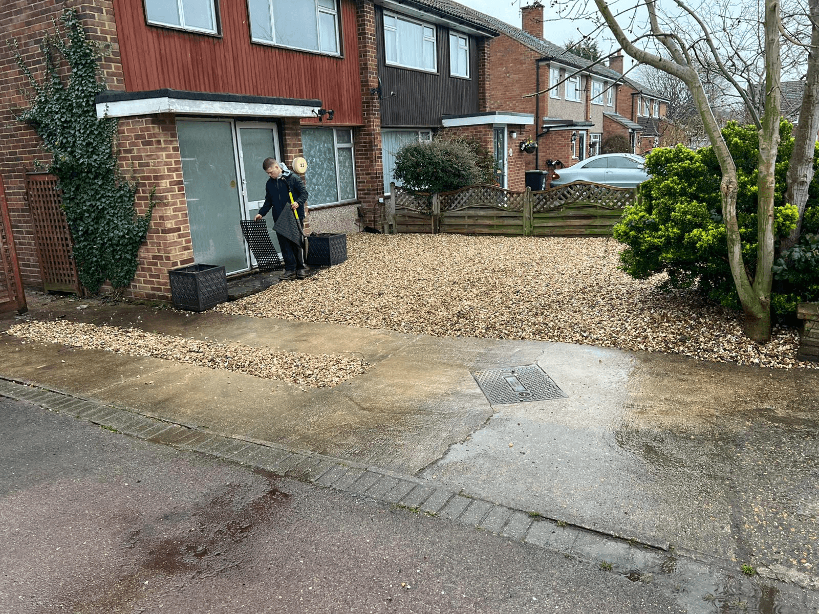 Garden project completed