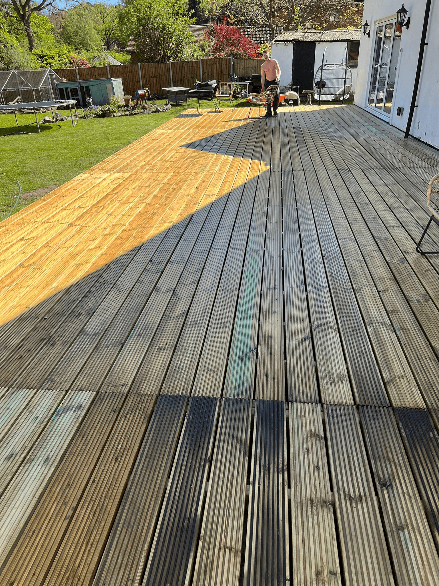 Garden and outdoor installation