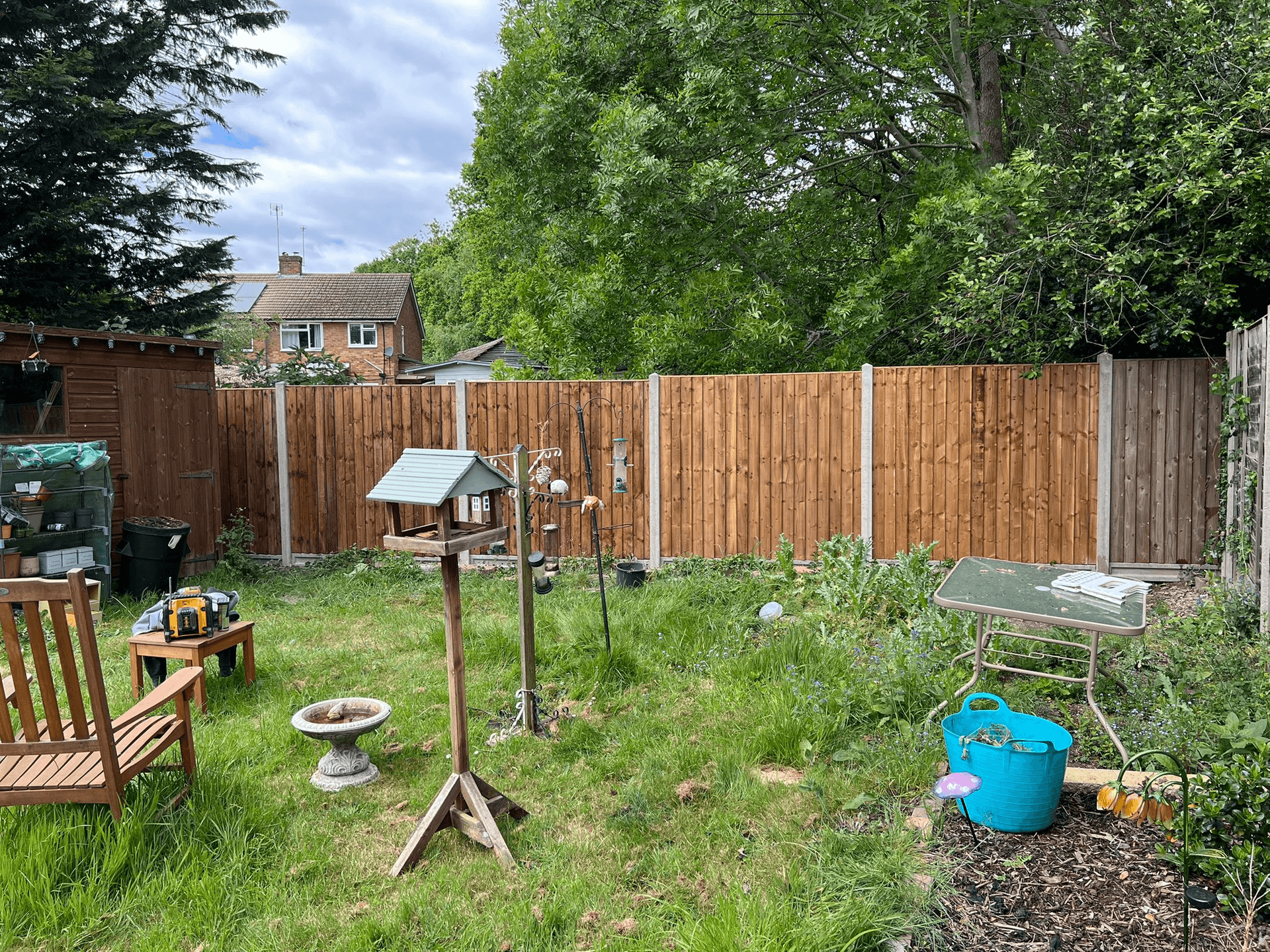 Fencing and garden project