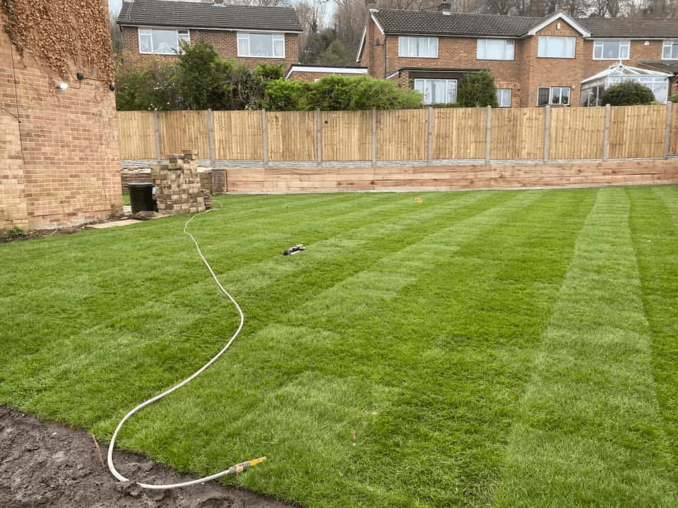 Garden landscaping and groundwork