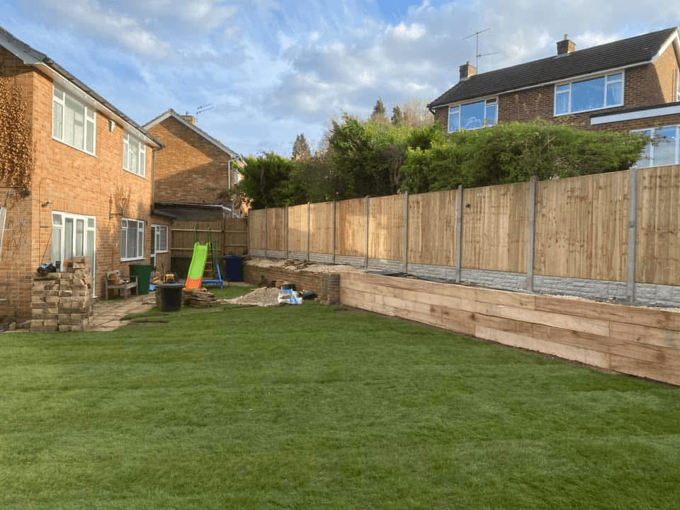 Garden project completed